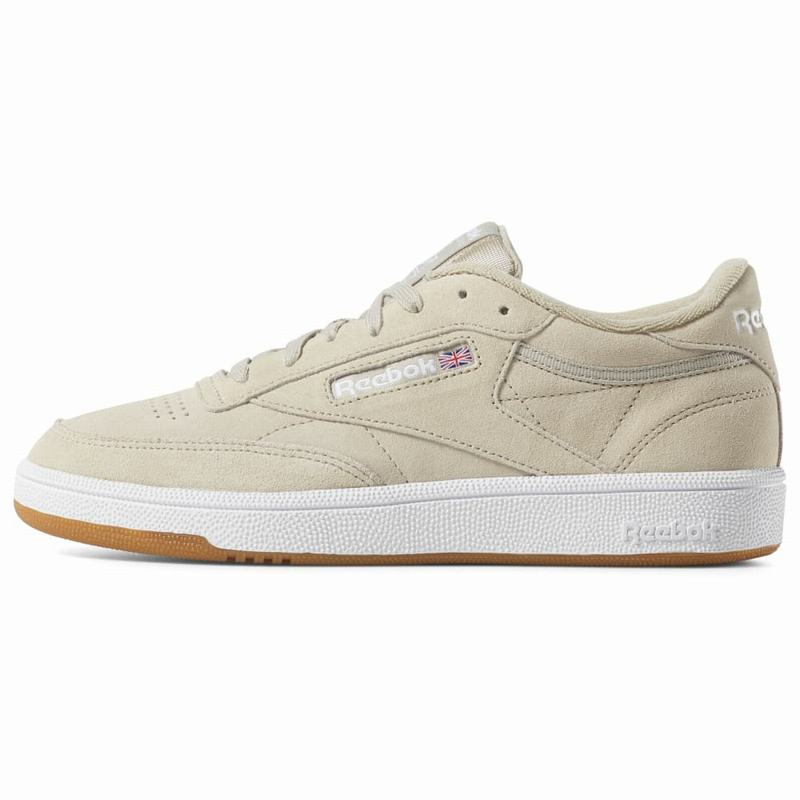 Tenisi Reebok Club C 85 Dama Bej/Albi Romania CI9387NW